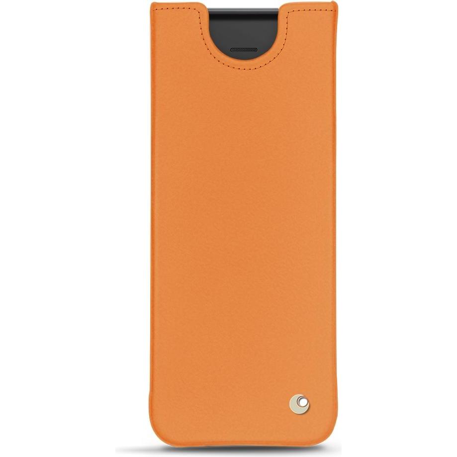Noreve Lederschutzhülle (Samsung Galaxy Z Fold2), Smartphone Hülle, Orange