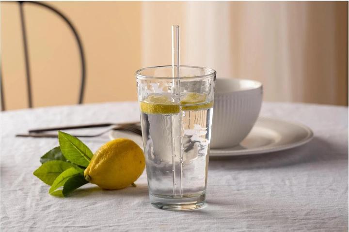 Actual product image Leonardo Longdrink glass Optic 540 ml, 4 pieces, Transparent (5.40 dl, 4 x, Long drink glasses)