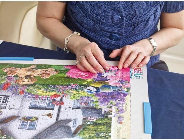 Productafbeelding Ravensburger Vouwmat puzzel mobiel 1000 stukjes (1000 onderdelen)