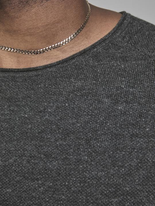 Actual product image Jack & Jones Round neck plus size sweater (5XL)