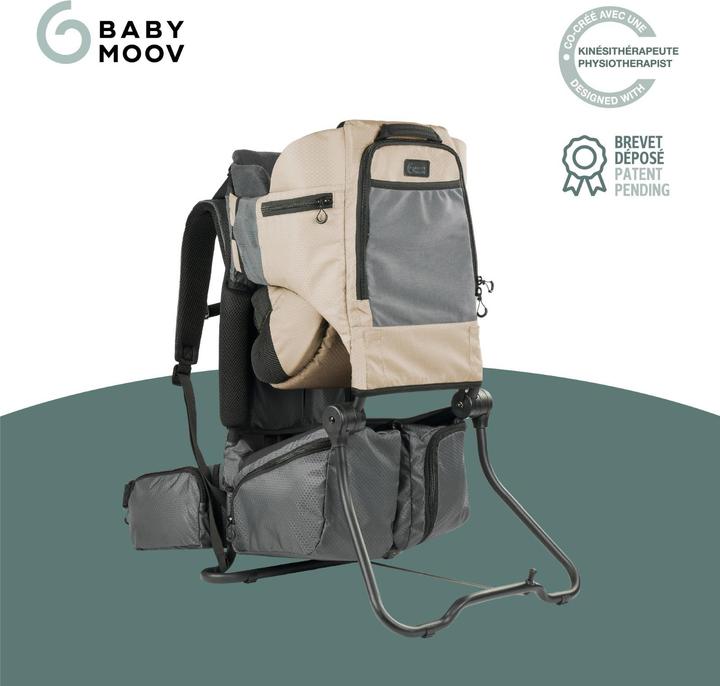 Image du produit Babymoov Kindertrage Moov and Hike inkl. Regenschutz