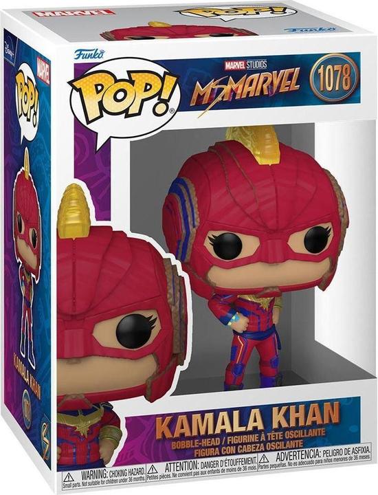 Immagine prodotto Funko POP! Marvel Disney+ Ms Marvel : Kamala Khan (1078)
