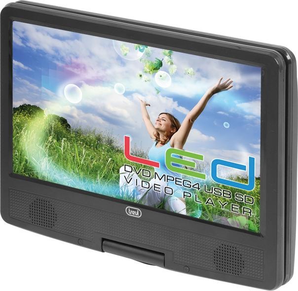 Immagine prodotto Trevi PDX 1409 Lettore DVD portatile convertibile (9 pollici) Pixel (Lettore DVD portatile)