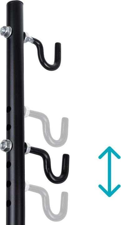Produktbild Maclean Uchwyt wieszak rowerowy serwisowy stal max. obciążenie 20kg pasuje do rowerów MTB z kołami