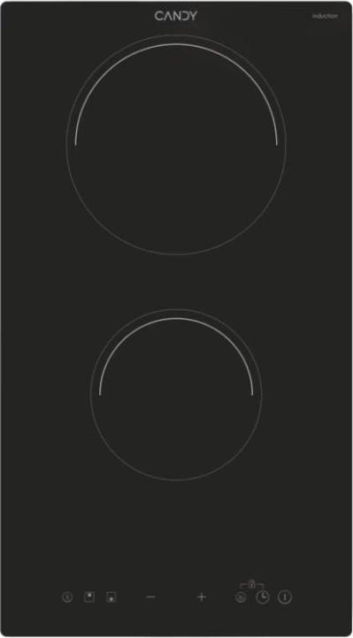 Actual product image Candy CID 30/1 Schwarz Integriert 30 cm Zonen-Induktionskochfeld 2 Zone(n)
