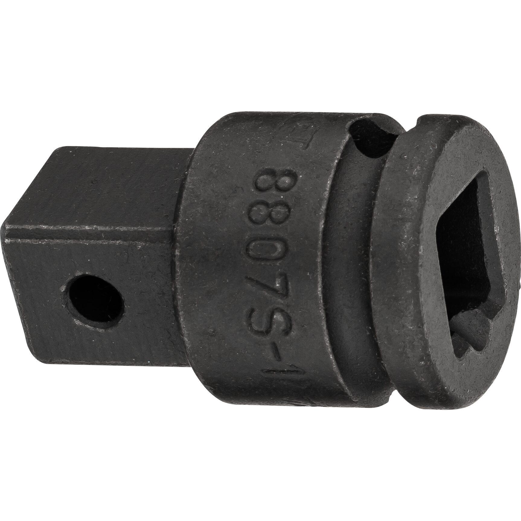 Thumbnail - HAZET, Steckschlüssel + Stecknuss, Vergrösserungsstück 8807S-1 ∙ Vierkant10 mm (3/8 Zoll) ∙ Vierkant 12,5 mm (1/2 Zoll) ...