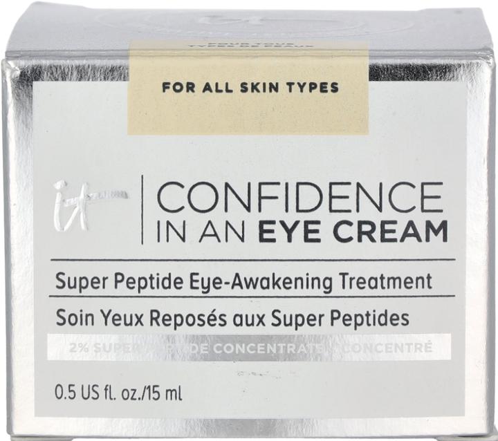 Image du produit It Cosmetics Confidence In An Eye Cream 15ml (Soin des yeux Sérum, 15 ml, Journée)