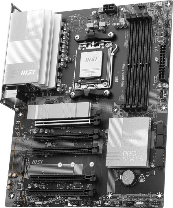 Actual product image MSI PRO B840-P WIFI (AM5, AMD B840, ATX)