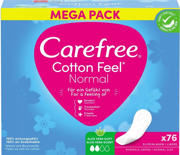 Produktbild Carefree Cotton Feel (76 x)