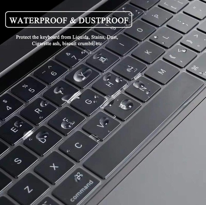Actual product image Screenguard Keyboard protector for Apple MacBook Air 13" M2 (2022)