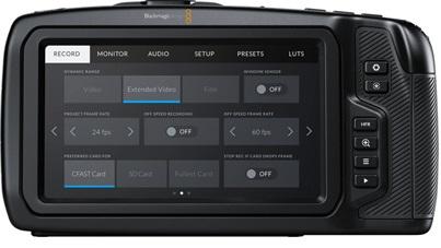 Image du produit Blackmagic Caméra de cinéma de poche 6K (21.20 Mpx, 50p)