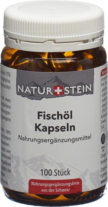 Immagine prodotto Naturstein Fischöl Kapsel (100 Pezzo/i, Pillole, 168 g)