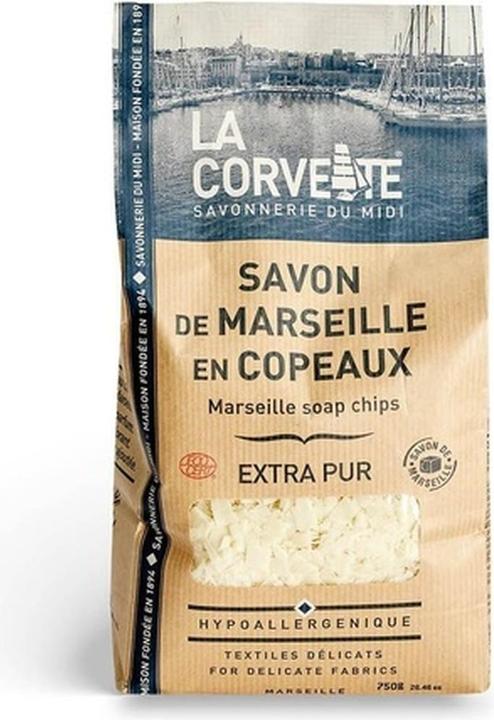 Produktbild La Corvette Seifenflocken extra Pur (Hartseife, 750 g)