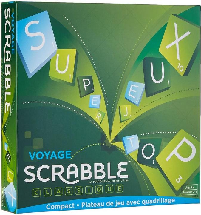 Image du produit Mattel Games Scrabble Voyage - Jeu de Société - 10 ans et + (Français)