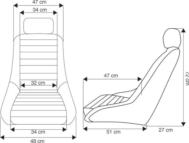 Produktbild Simoni Racing Tuning Sitz Vintage