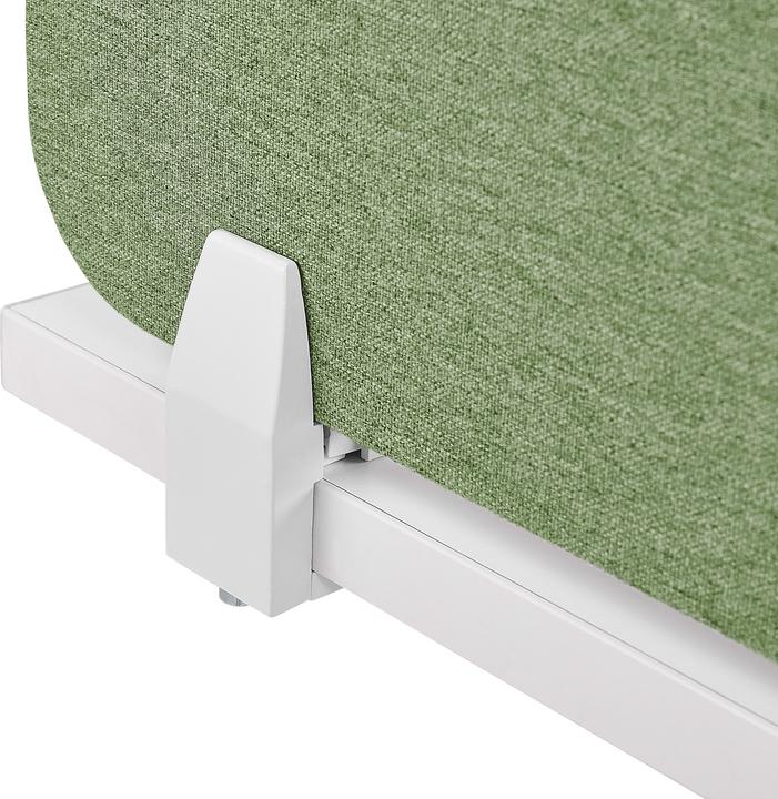 Produktbild Beliani Schreibtischtrennwand hellgrün 72 x 40 cm WALLY (72 x 40 cm)