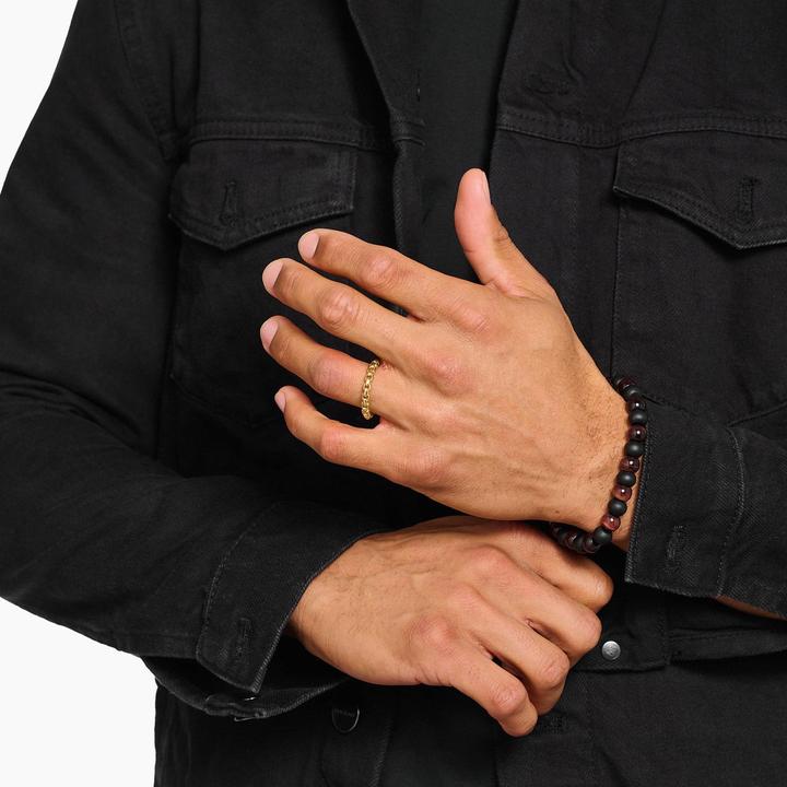 Produktbild Thomas Sabo Ring Box Chain vergoldet (56, 925 Silber)