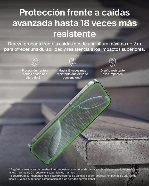 Actual product image Belkin Invisiglass Privacy (1 pcs., Apple iPhone Air)