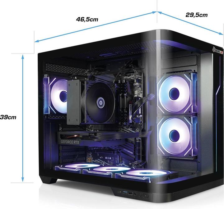 Produktbild Kiebel Curve (AMD Ryzen 7 5700X, 32 GB, 1000 GB, GeForce RTX 5060)