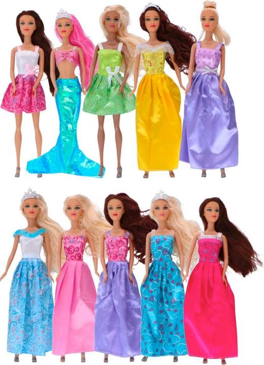 Actual product image Eddy Toys Dolls set 14 pieces