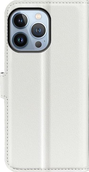 Actual product image Cover-Discount iPhone 14 Pro - Leather Case Cover white (Apple iPhone 14 Pro)