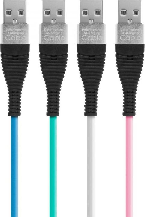 Image du produit Delight iPhone -Datenkabel Silikonbeschichtung 1m (mehr Farben) (1 m, USB 2.0)