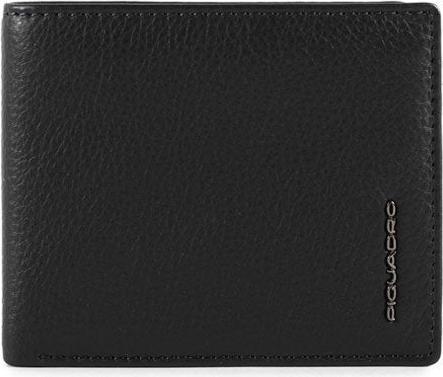Actual product image Piquadro Leather Wallet, Blue, For Men