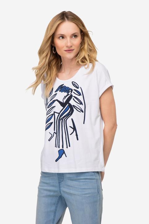 Produktbild Laurasøn T-Shirt, oversized, Print, Rundhals (XL)