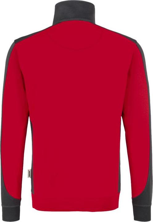 Produktbild Hakro Zip-Sweatshirt Contrast MIKRALINAR® (XXL)
