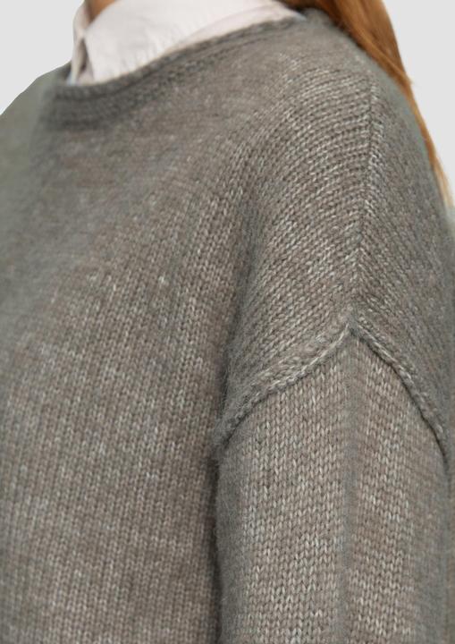 Produktbild S.Oliver Strickpullover Strickpullover mit weiten Ärmeln im Relaxed Fit (36)