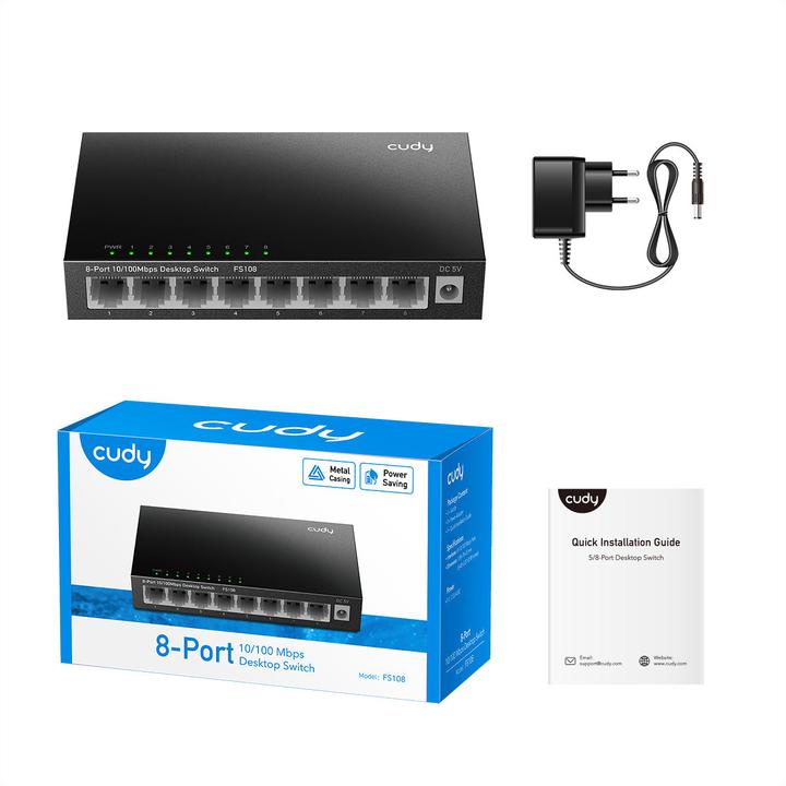 Produktbild Cudy Switch (FS108) (8 Ports)