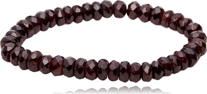 Actual product image Leyda Garnet bracelet (19 cm, Coloured stone)