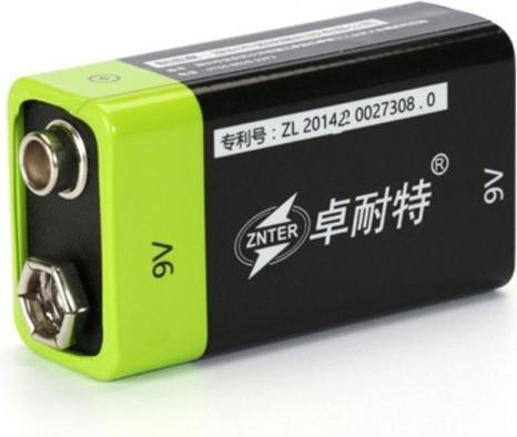 Actual product image Znter E-Block 9V 600mAh (E Block)
