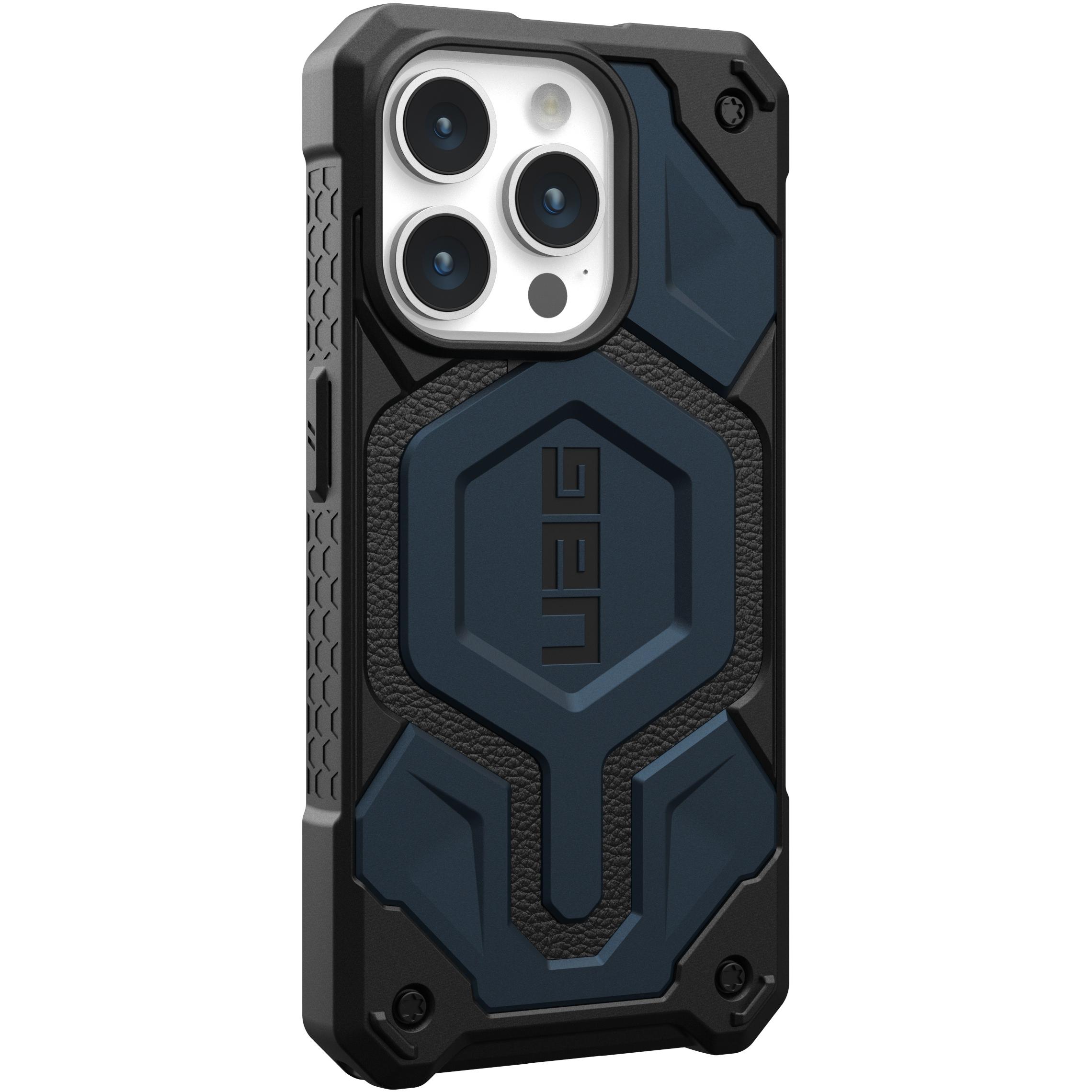 UAG Monarch Pro Case (Apple iPhone 15 Pro), Smartphone Hülle, Blau