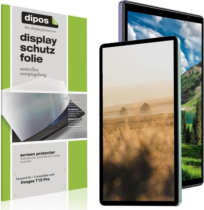 Actual product image Dipos Screen Protector Anti-Glare for Doogee T10 Pro (1 pcs., Doogee T10 Pro)