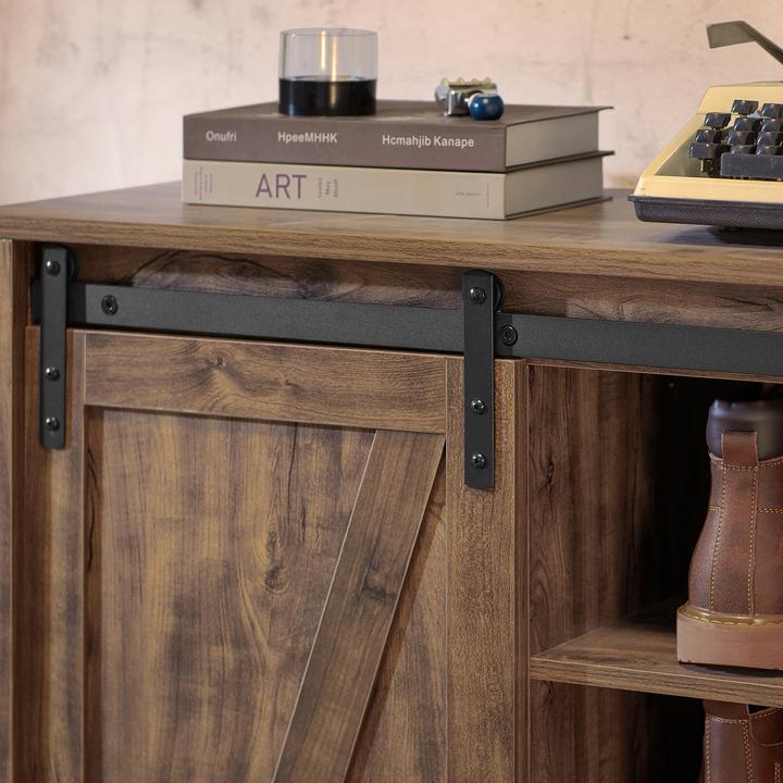 Actual product image SoBuy Sideboard with sliding door (80 x 35 x 92 cm)