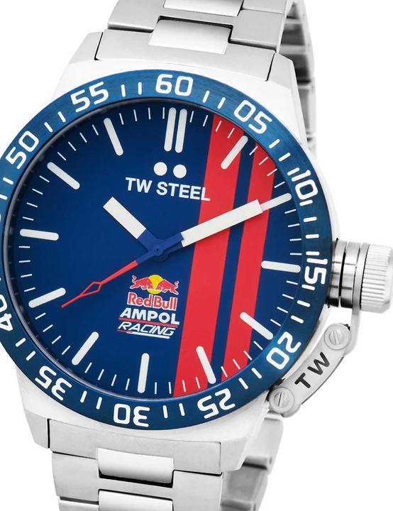 Produktbild TW-Steel CS111 Red Bull Ampol Racing Herrenuhr 45mm 10ATM (Sportuhr, 45 mm)
