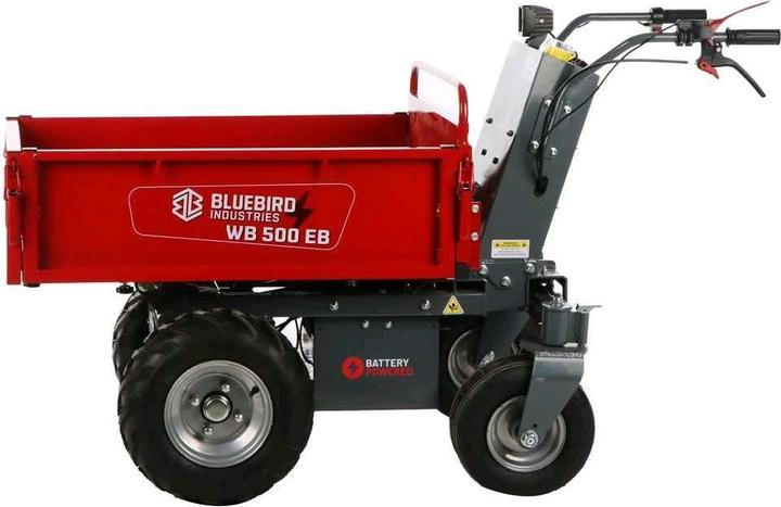 Actual product image Blue Bird WB 500EB Battery wheelbarrow 48 V 32 Ah