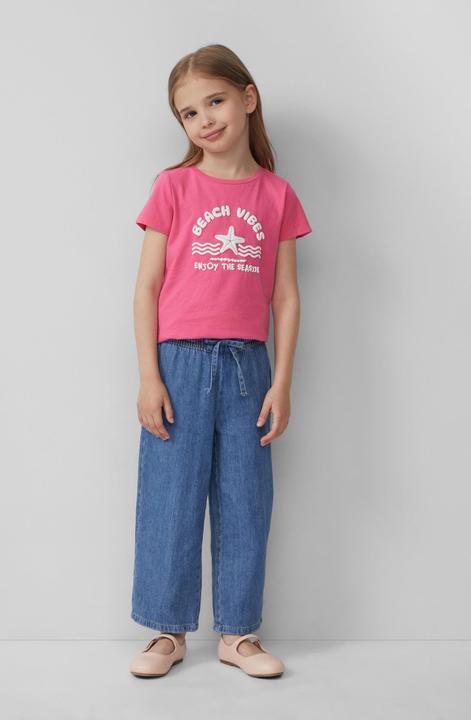 Actual product image S.Oliver T-Shirt Baumwoll-T-Shirt mit Print (140)