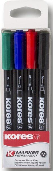Produktbild Kores Permanent K-Marker (4x)