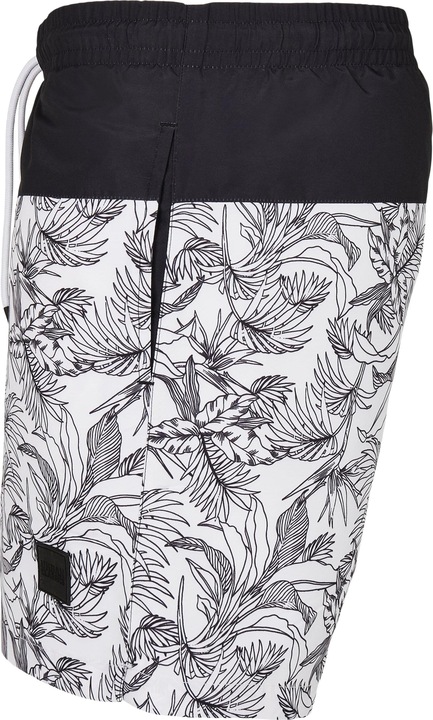 Actual product image Urban Classics Low Block Pattern Swim Shorts (XXL)