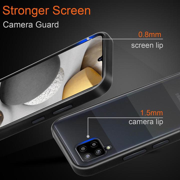 Productafbeelding Cadorabo Hybride matte hoes (Samsung Galaxy M42 5G, Samsung Galaxy A42 5G)