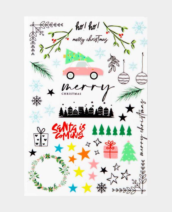 Produktbild I Am Creative Rub on Sticker A5 4010.59 Xmas (1 Sticker)
