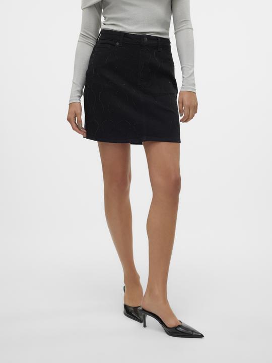 Produktbild Vero Moda VMTESSA Hohe Taille Kurzer Rock Jeansrock (XS)