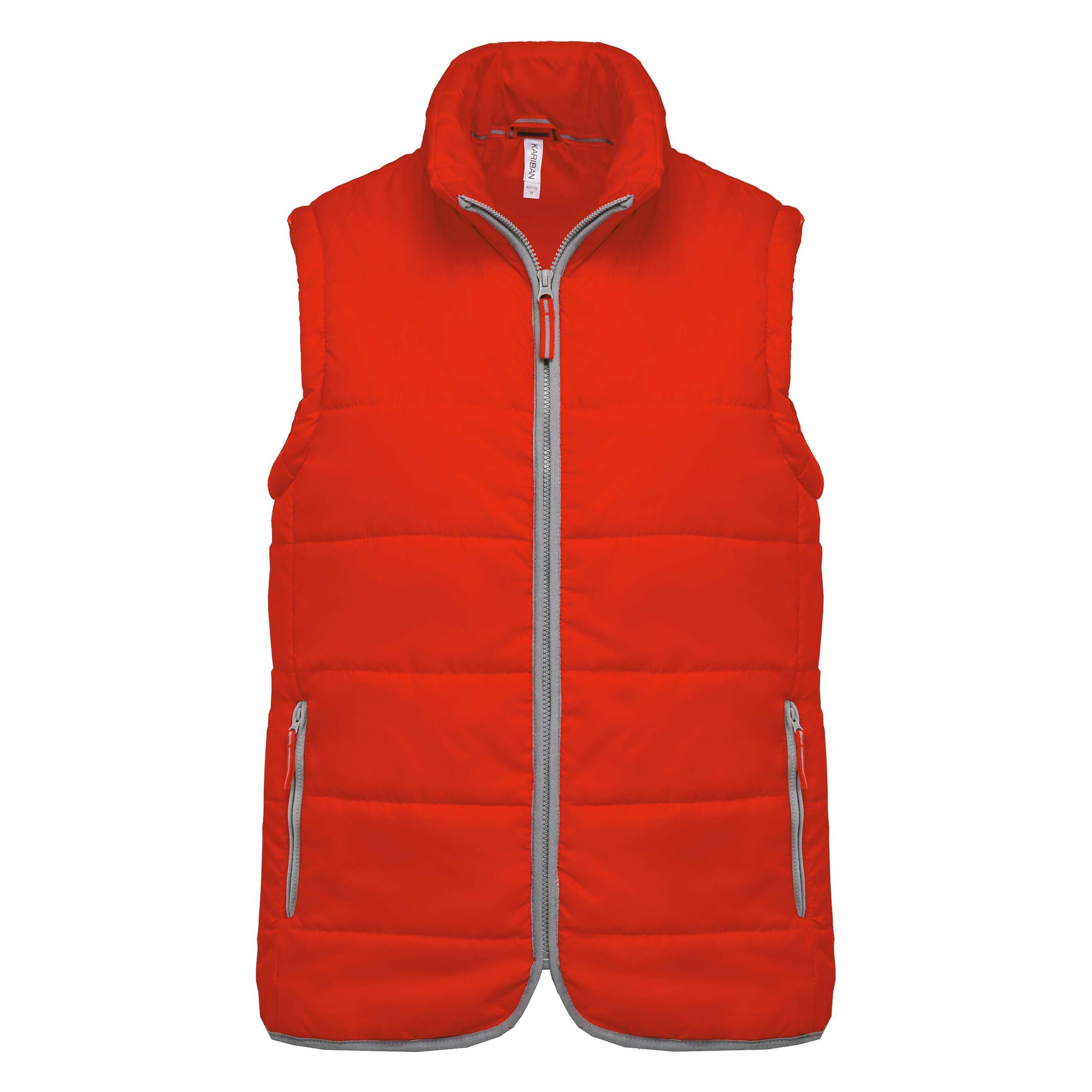 Kariban, Unisex, Westen, Matelassé, Orange, (Xl)