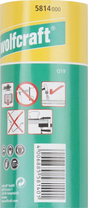 Immagine prodotto wolfcraft 1 rotolo di carta abrasiva SiC K320, 3mx115mm (K320)