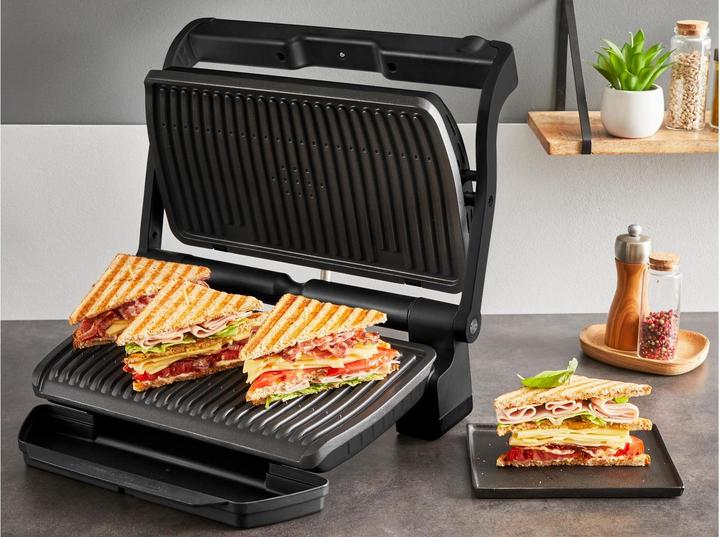 Image du produit Tefal Gril de contact OptiGrill+ XL (GC7278), Noir