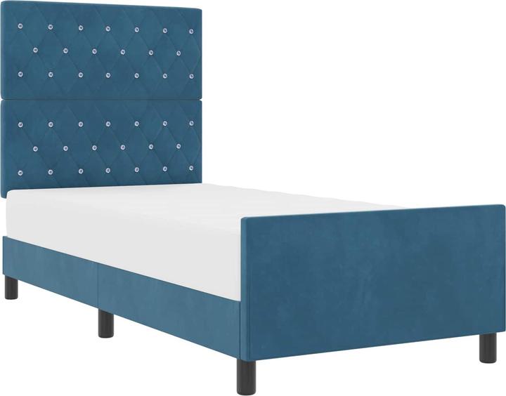 Actual product image vidaXL Modernes Bett (100 x 200 cm)