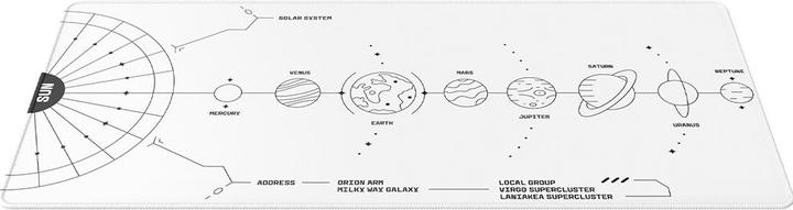 Actual product image Dark Project - Nova Whtite / Mousepad (XL)