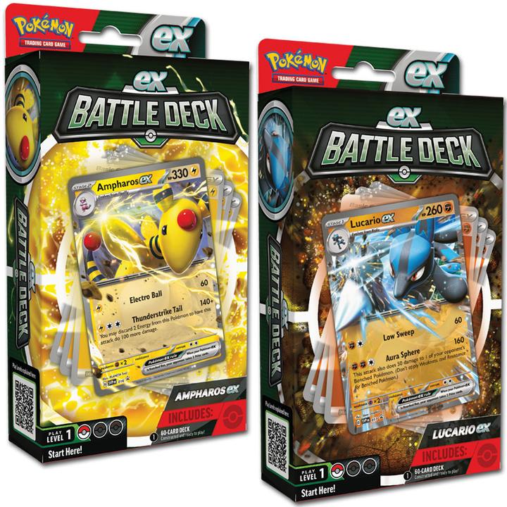 Actual product image Pokémon Pokemon TCG Battle Decks Ampharos (English, Deck)